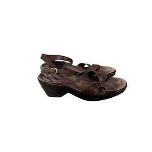 Dansko Leather Sandals  38 Brown